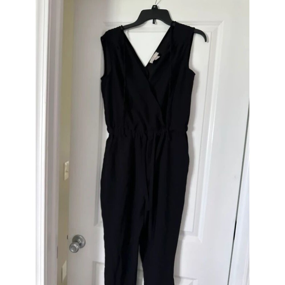Black v neck romper